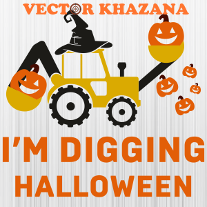 Im Digging Halloween svg