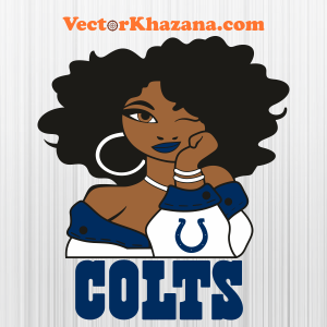 Indianapolis Colts Betty Boop Svg