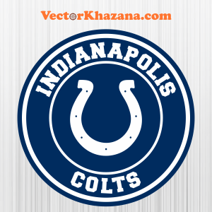 Indianapolis Colts Circle Svg