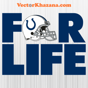 Indianapolis Colts For Life Svg