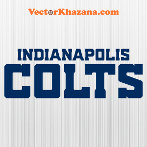 Indianapolis Colts Letter Svg
