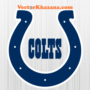 Indianapolis Colts with Circle Letter Svg