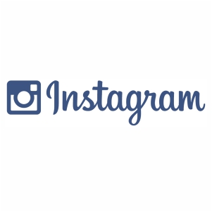 Instagram Word Logo Vector Instagram Font Icon Vector Image Svg