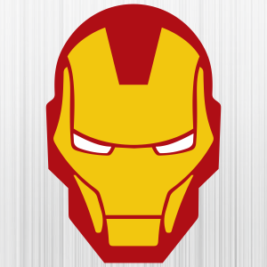 Iron Man Head Svg
