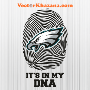 Its In My DNA Philadelphia Eagles Svg