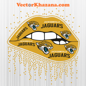 Jacksonville Jaguars Dripping Lip Svg