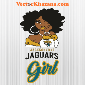 Jacksonville Jaguars Girl Logo Svg