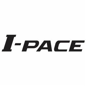 Jaguar I Pace Logo Vector