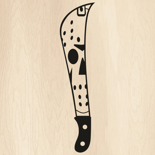 Jason Voorhees knives SVG