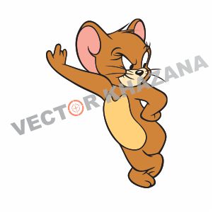 Jerry Mouse Vector Logo