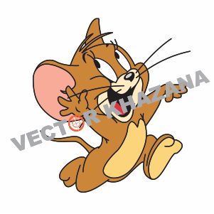 Jerry Mouse Logo Vector