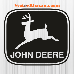 John Deere Black Logo Svg