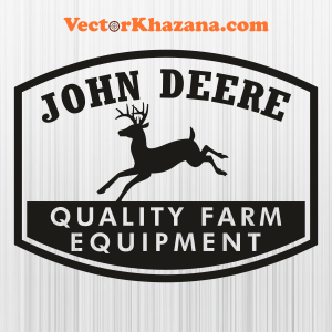 John Deere Quality Farm Black Svg