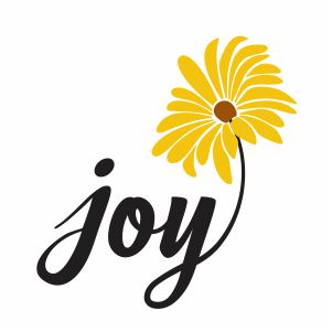 Joy Sunflower Svg