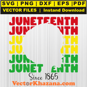 Juneteenth Girl Since 1865 Svg Png