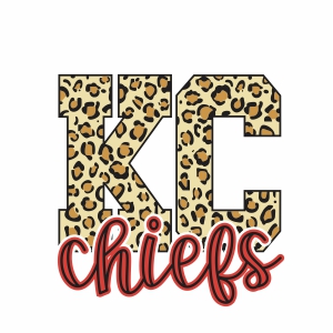 KC chiefs shirt - Kansas City Chiefs shirt - women’s chiefs shirt - leopard  chiefs