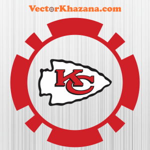 Kansas City Chiefs Cut Circle Svg