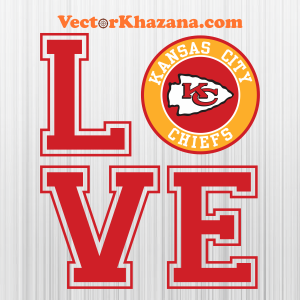 Kansas City Chiefs Love Svg