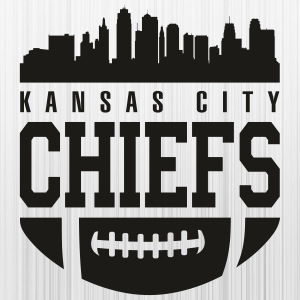 Kansas City Chiefs Tower Black Svg
