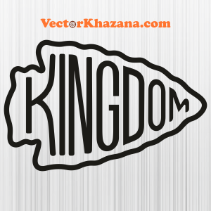 Kansas City Chiefs Kingdom Arrowhead Svg