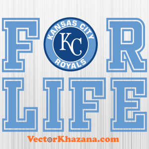 Kansas City Royals For Life Svg