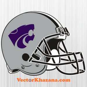 Kansas State Wildcats Helmet Svg