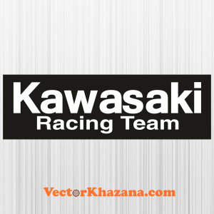 Kawasaki Racing Team Black Svg