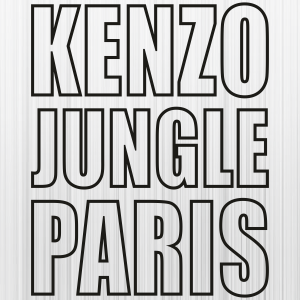 Kenzo Jungle Paris Svg