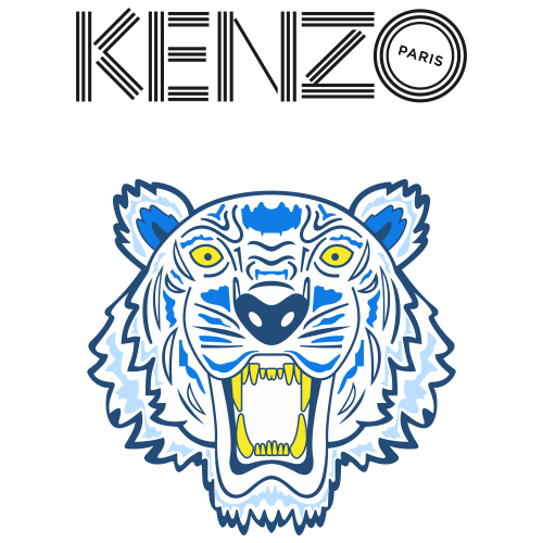 Kenzo Paris Lion Head Svg