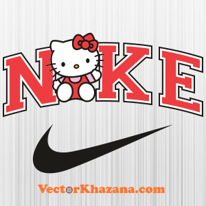 Nike Hello Kitty Svg