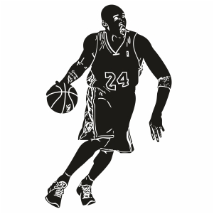 Kobe 24 NBA Player Svg