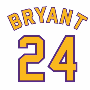 Buy Kobe Bryant Jersey Logo Svg Png online in USA