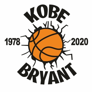 Kobe Bryant 1978 2020 Svg