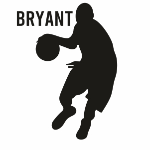 Kobe Bryant NBA Player Svg