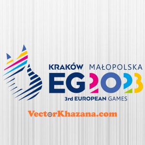 Krakow Malopolska European Games 2023 Svg