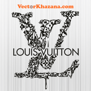 Louis Vuitton Heart Logo Svg, LV Logo SVG, LV Design PNG