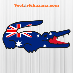 Lacoste Australia Flag Svg