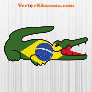 Lacoste Brazil Flag Svg
