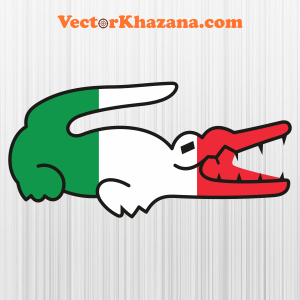 Lacoste Italy Flag Svg