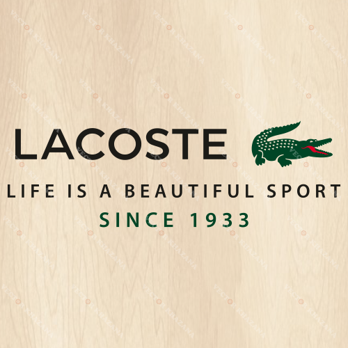 Lacoste Sport Since 1933 Svg