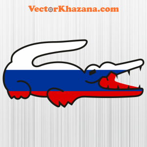 Lacoste Russia Flag Svg