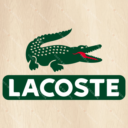Lacoste with Letter Logo Svg