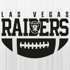 Las Vegas Raiders Ball Black Logo Svg
