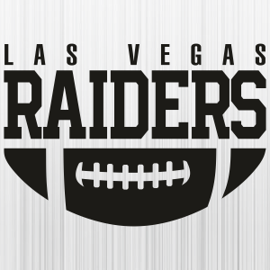 Las Vegas Raiders Ball Black Svg