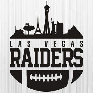 Las Vegas Raiders Tower Black Svg