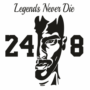 Legends Never Die Clipart