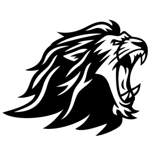 Lion Head vector