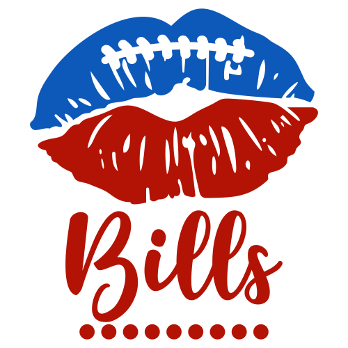 Buffalo Bills Lips Svg
