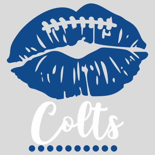 Indianapolis Colts Lips Svg