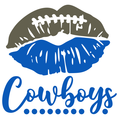 Cowboys Lips Svg